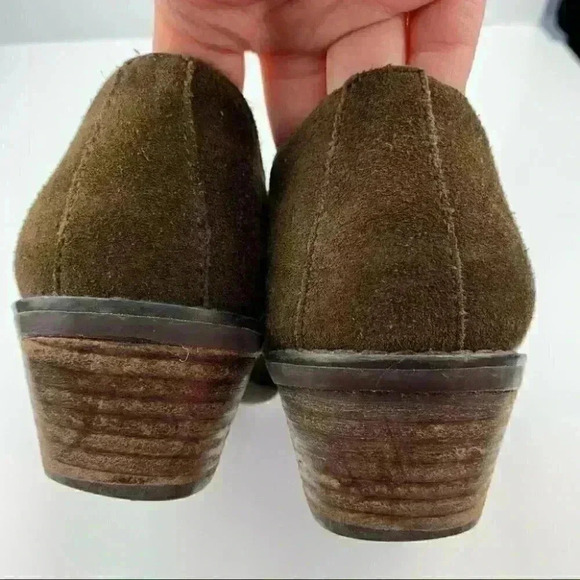 Nickels shooties size 6 brown suede western boots - Picture 8 of 14